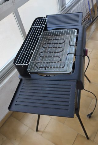 Barbacoa Eléctrica Mandine Negra