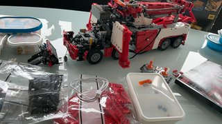 Mould King 17027 Camión de Rescate