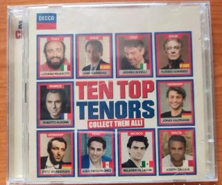 CD Ten Top Tenors - Clásica y Ópera