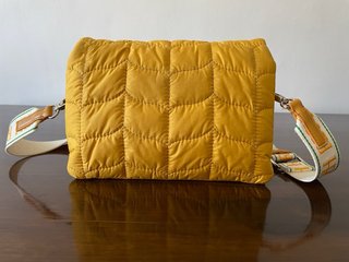 Bolso bandolera acolchado Pedro del Hierro mostaza