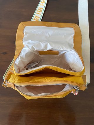 Bolso bandolera acolchado Pedro del Hierro mostaza