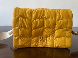 Bolso bandolera acolchado Pedro del Hierro mostaza
