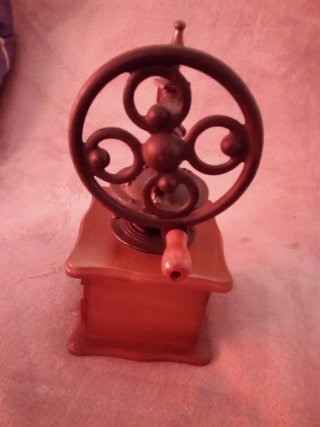 Molinillo de café antiguo madera