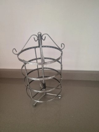 Espositore rotante per gioielli in argento