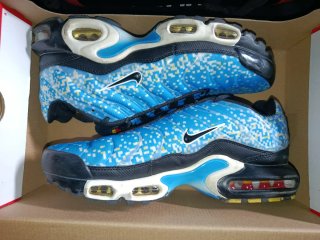 Nike TN Azules y Blancas Fake