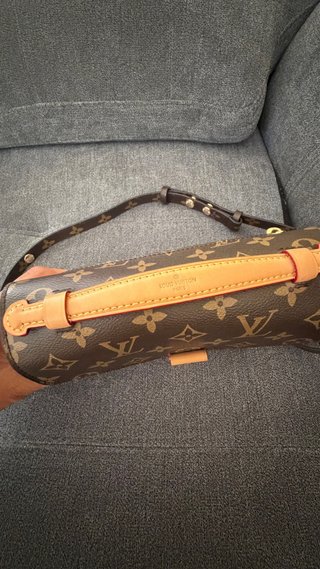 Bolso de piel  estilo metis Monogram Marrón Dorado