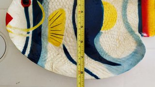 2 piatti Collezione Island Fish Natural Kappa Shell