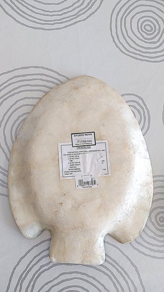 2 piatti Collezione Island Fish Natural Kappa Shell
