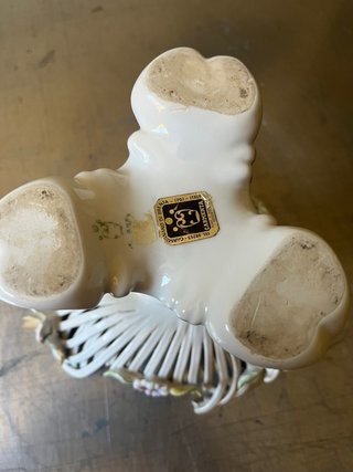 Ciotola in ceramica Capodimonte