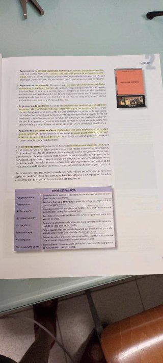 Lengua castellana y literatura, 2 Bachillerato