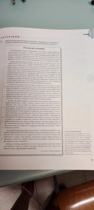 Lengua castellana y literatura, 2 Bachillerato