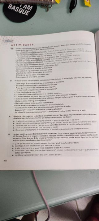Lengua castellana y literatura, 2 Bachillerato