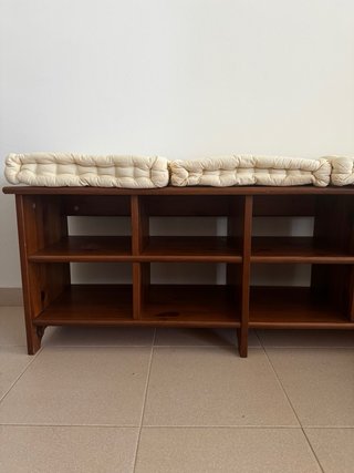 Banco zapatero de madera “El Héroe”