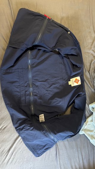 Chaleco de pesca Columbia azul
