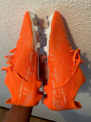 Botas de fútbol Puma Naranja Talla 44.5