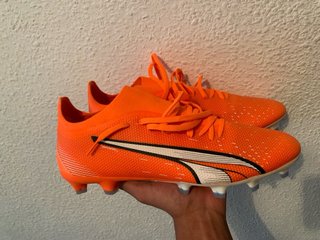 Botas de fútbol Puma Naranja Talla 44.5