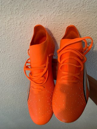 Botas de fútbol Puma Naranja Talla 44.5