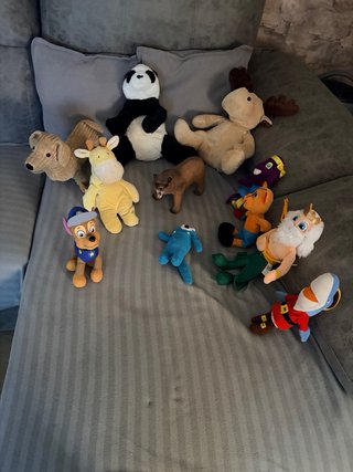 Lote de peluches variados