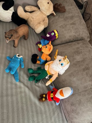 Lote de peluches variados