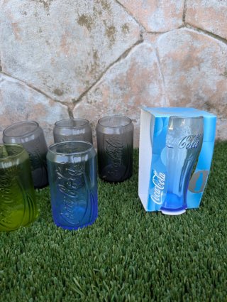 Set di 8 Bicchieri Coca-Cola McDonald's da Collezione