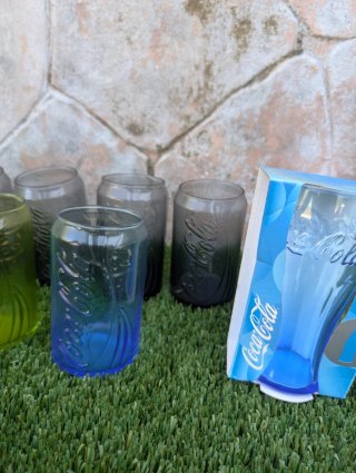 Set di 8 Bicchieri Coca-Cola McDonald's da Collezione