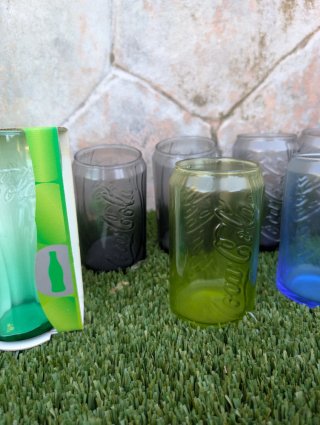 Set di 8 Bicchieri Coca-Cola McDonald's da Collezione