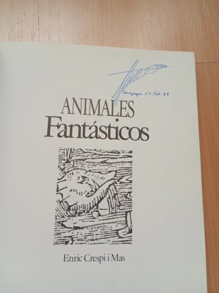 Libro Animales Fantásticos Enric Crespo i Mas