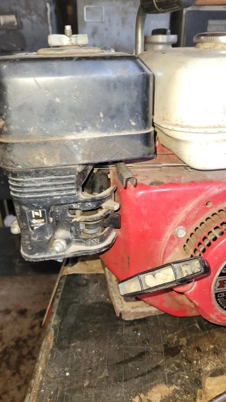 Motobomba Honda GX140 5HP para reparar el motor fu