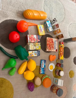 Cocinita de juguete madera