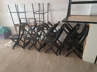 Mesas y Sillas Metálicas