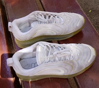 Zapatillas Nike Air Max 720 Blancas y Platino