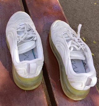 Zapatillas Nike Air Max 720 Blancas y Platino