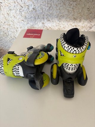 Patines infantiles ajustables talla 30-33