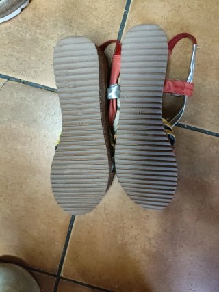 Sandalias Raquel Pérez Multicolor Talla 41