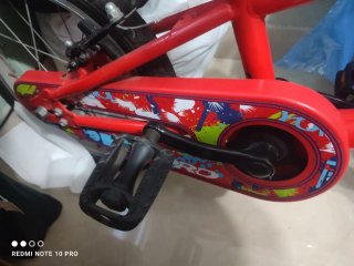 Bicicleta Infantil B-Pro 16 Roja