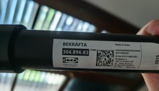 Set 4 bastoni per tende