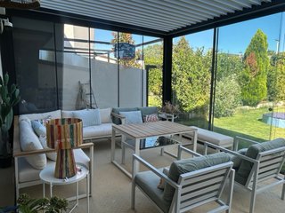 Conjunto de sofás de exterior