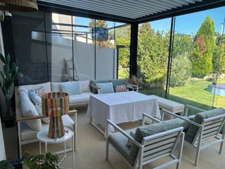 Conjunto de sofás de exterior