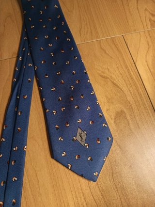 Cravatta Yves Saint Laurent Blu