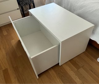 Baúl Almacenaje IKEA Blanco