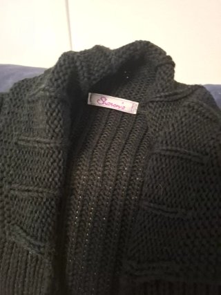 Chaqueta corta negra