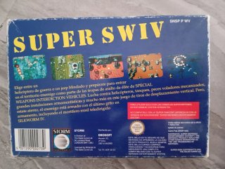 Super Swiv SNES PAL Version