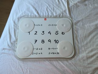 Silla de baño para bebé + bandeja