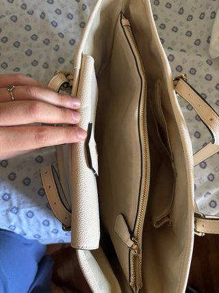 Bolso Guess grande beige