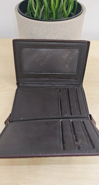 Billetera Montblanc Marrón Hombre