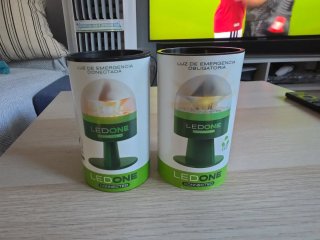 Pack 2 Luces de Emergencia LEDONE V16