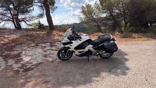 BMW K 1200 RS Azul y Blanca