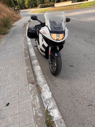 BMW K 1200 RS Azul y Blanca