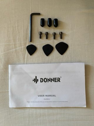 Guitarra acústica silenciosa | Donner Hush I Caoba