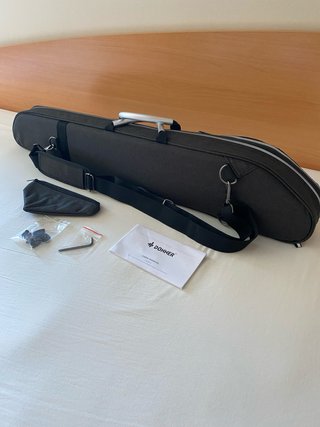 Guitarra acústica silenciosa | Donner Hush I Caoba